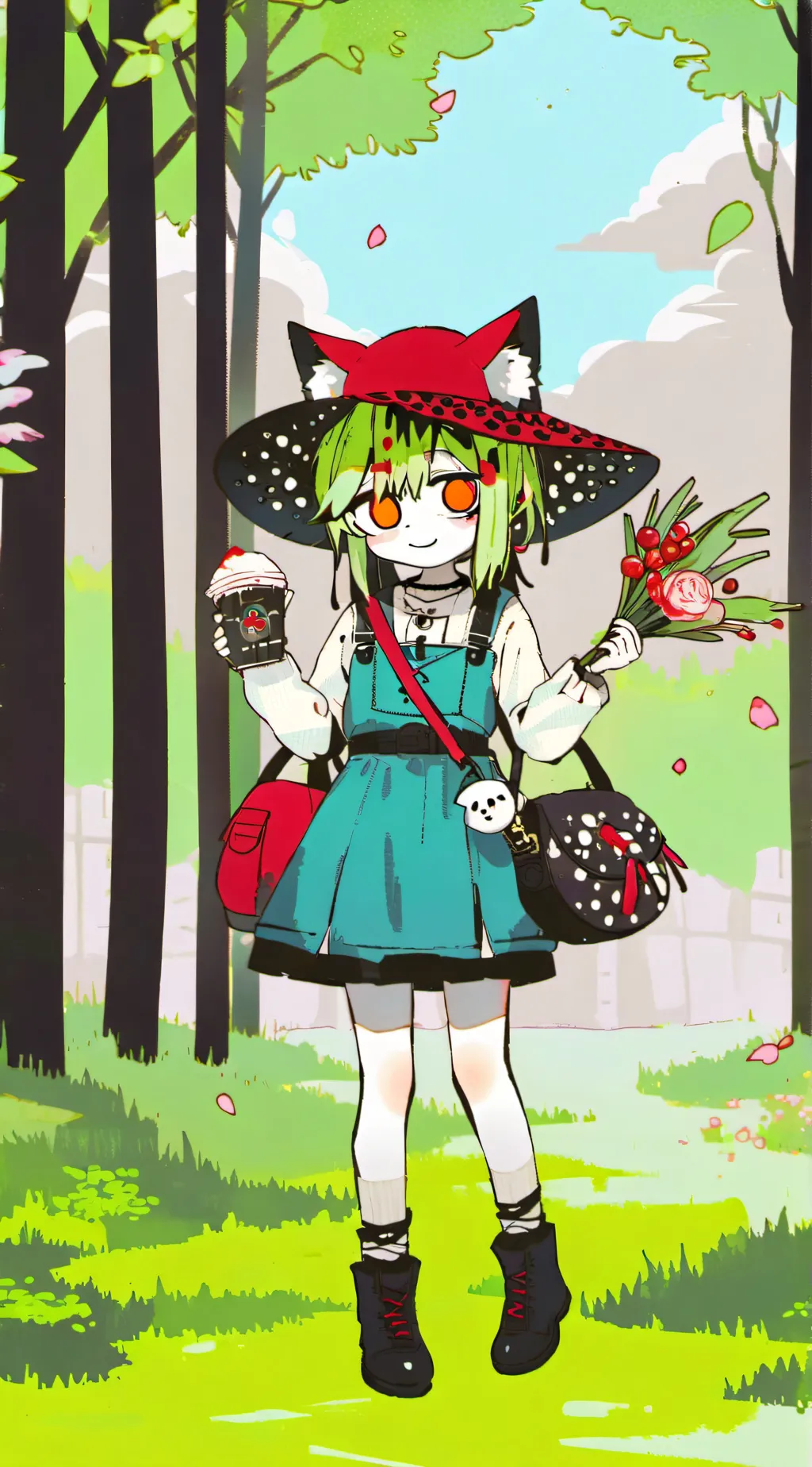 ai character: emma background