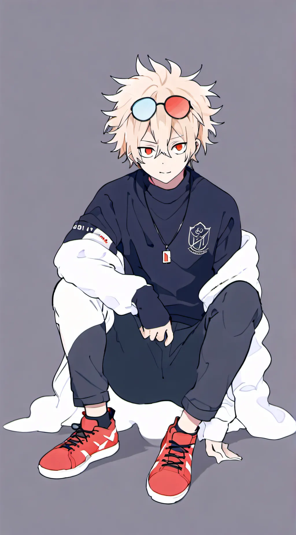 ai character: bakugo background