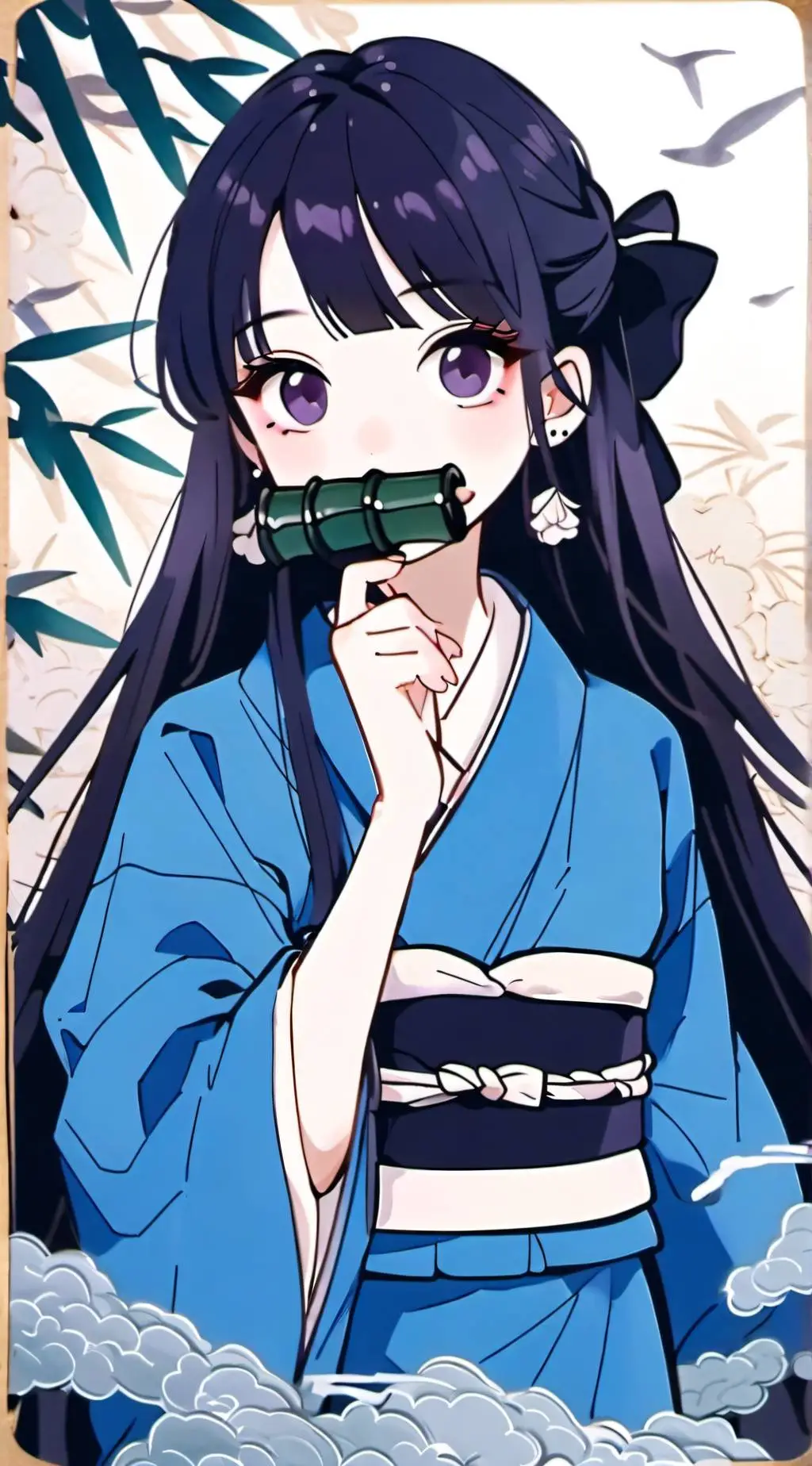 ai character: *DEMON SLAYER* background