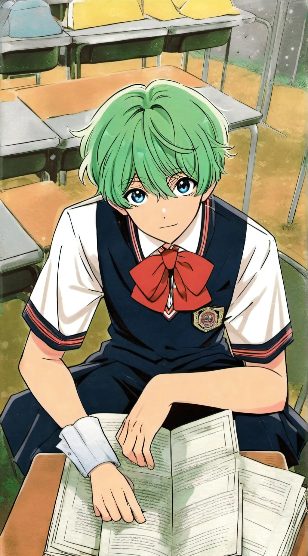 ai character: my hero acadamia background