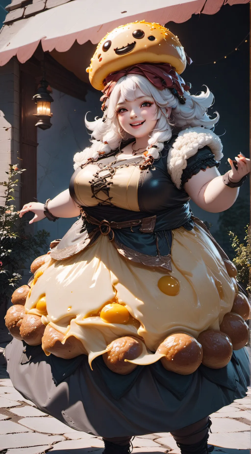 ai character: Bri Hamburg  background