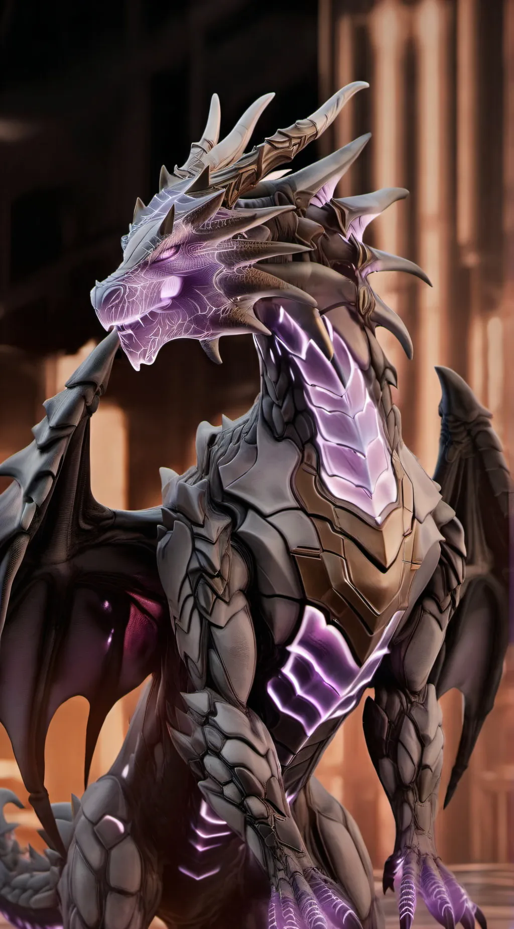 ai character: shadow  background
