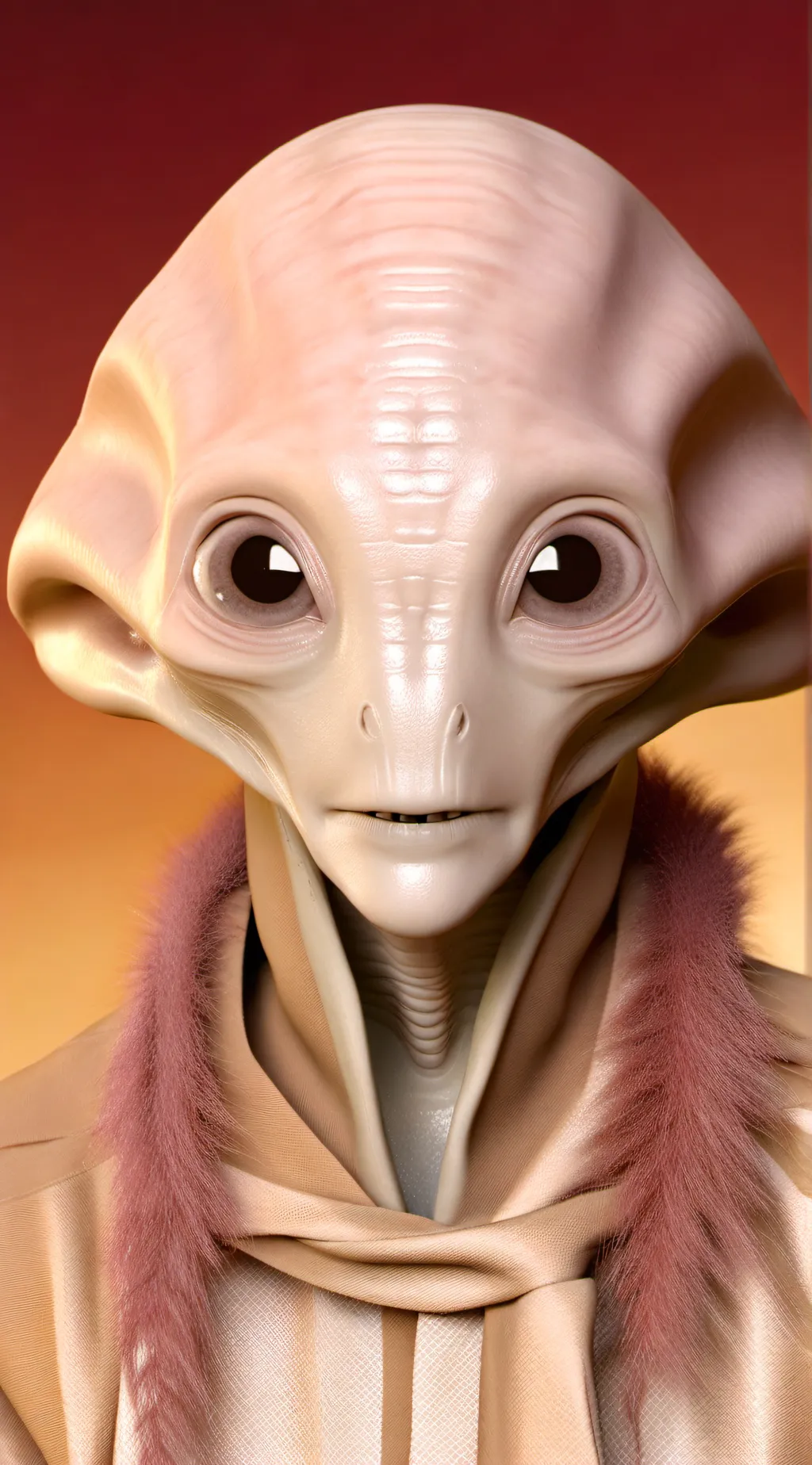 ai character: Alien background