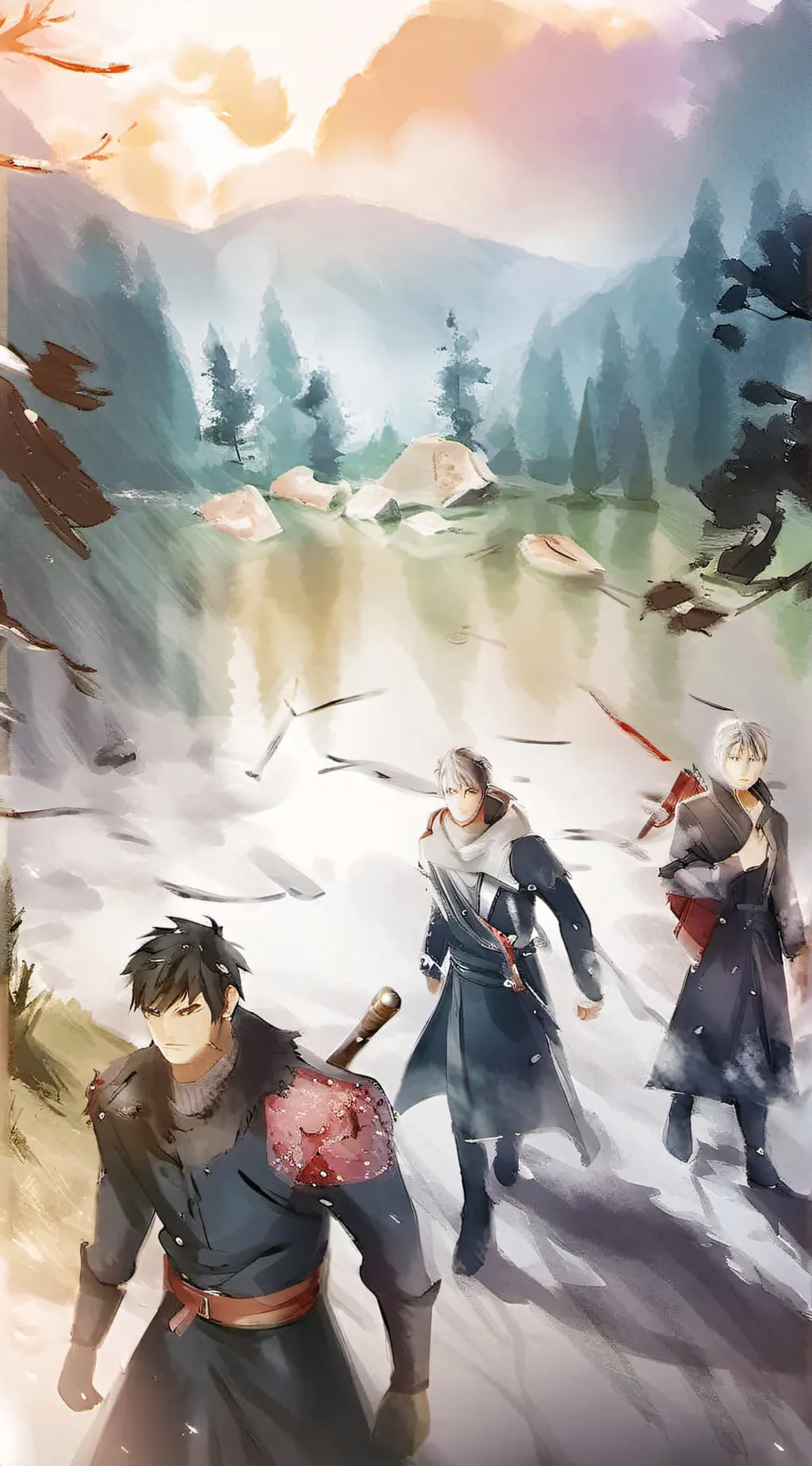 ai character: Ninja  background