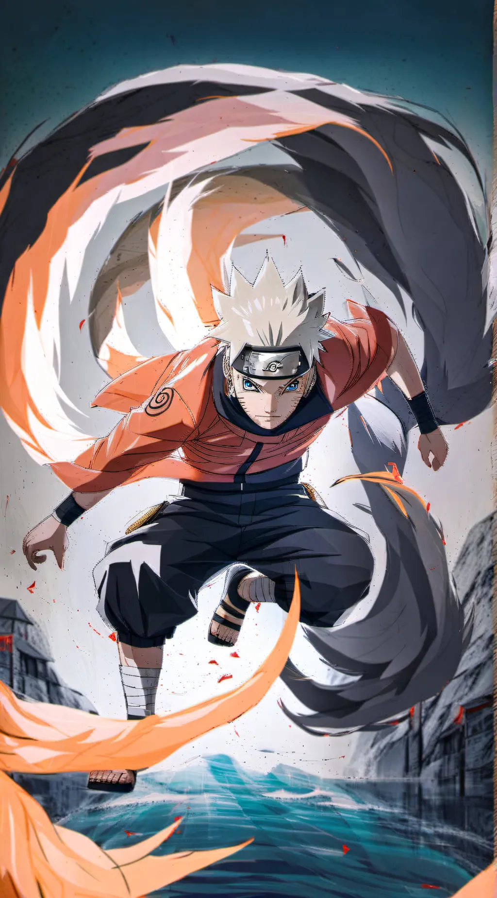 ai character: Naruto background