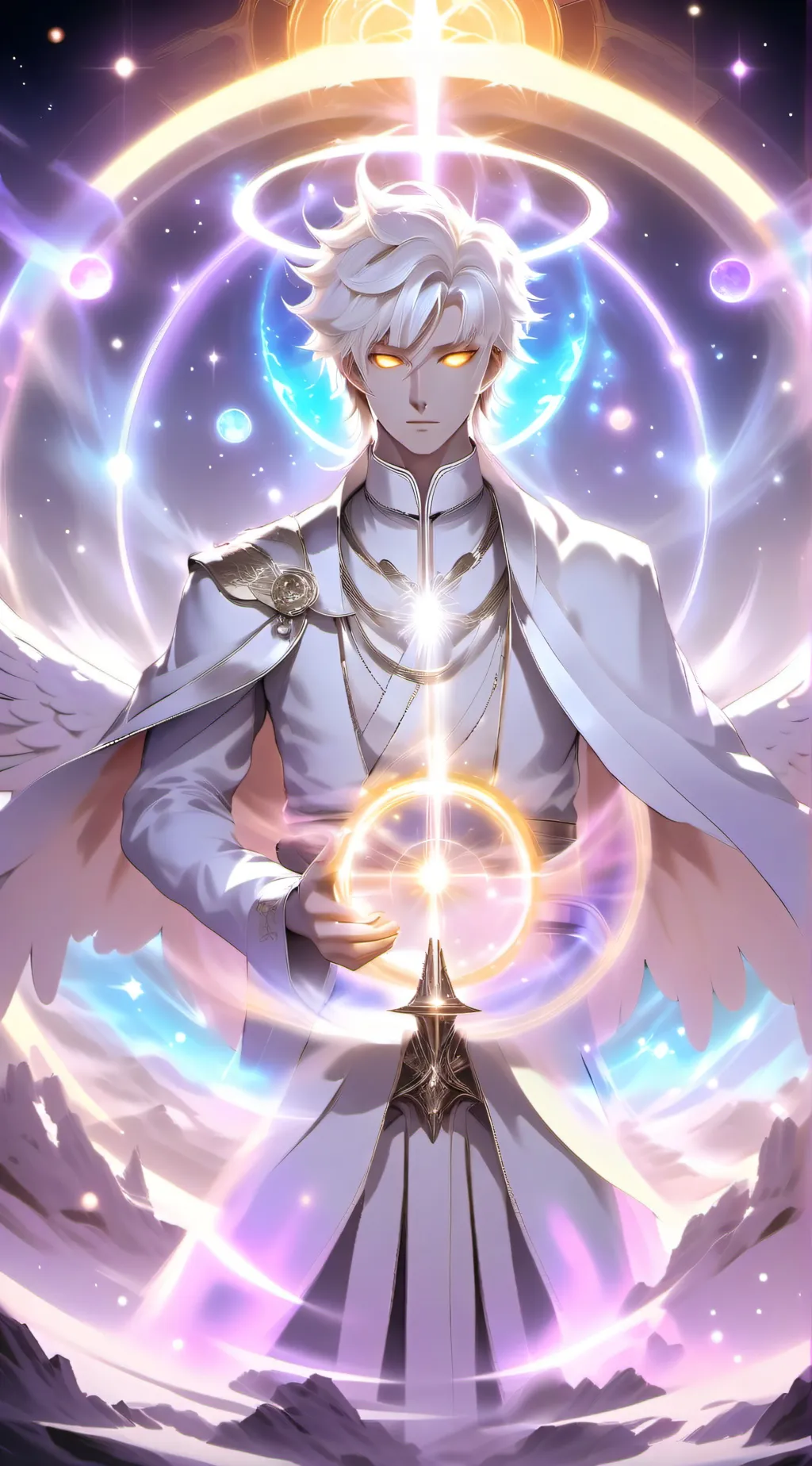 ai character: Angel One background