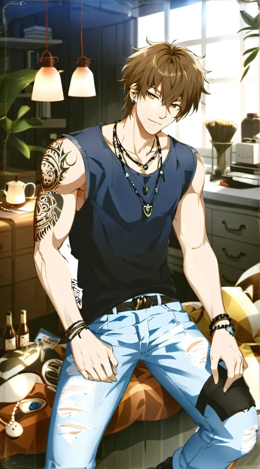 ai character: Kyle background