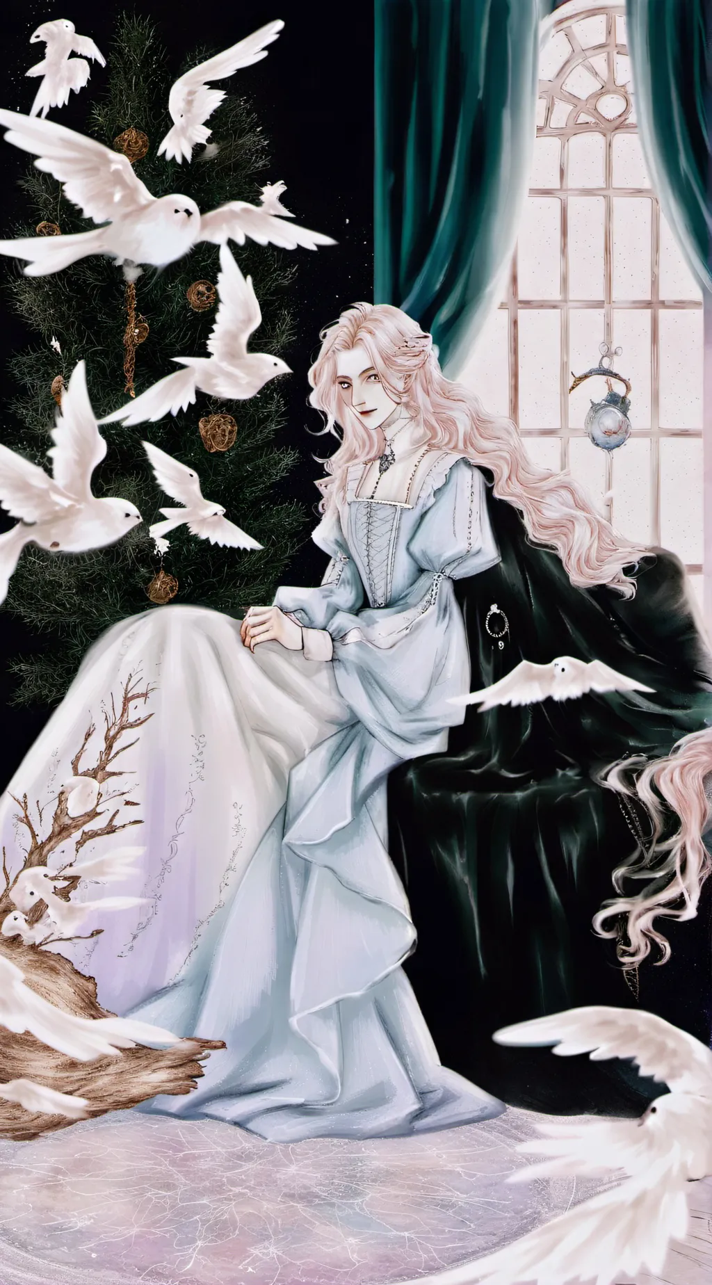 ai character: Hogwarts  background