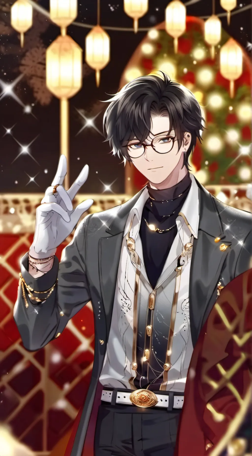 ai character: Kyoya Ootori background