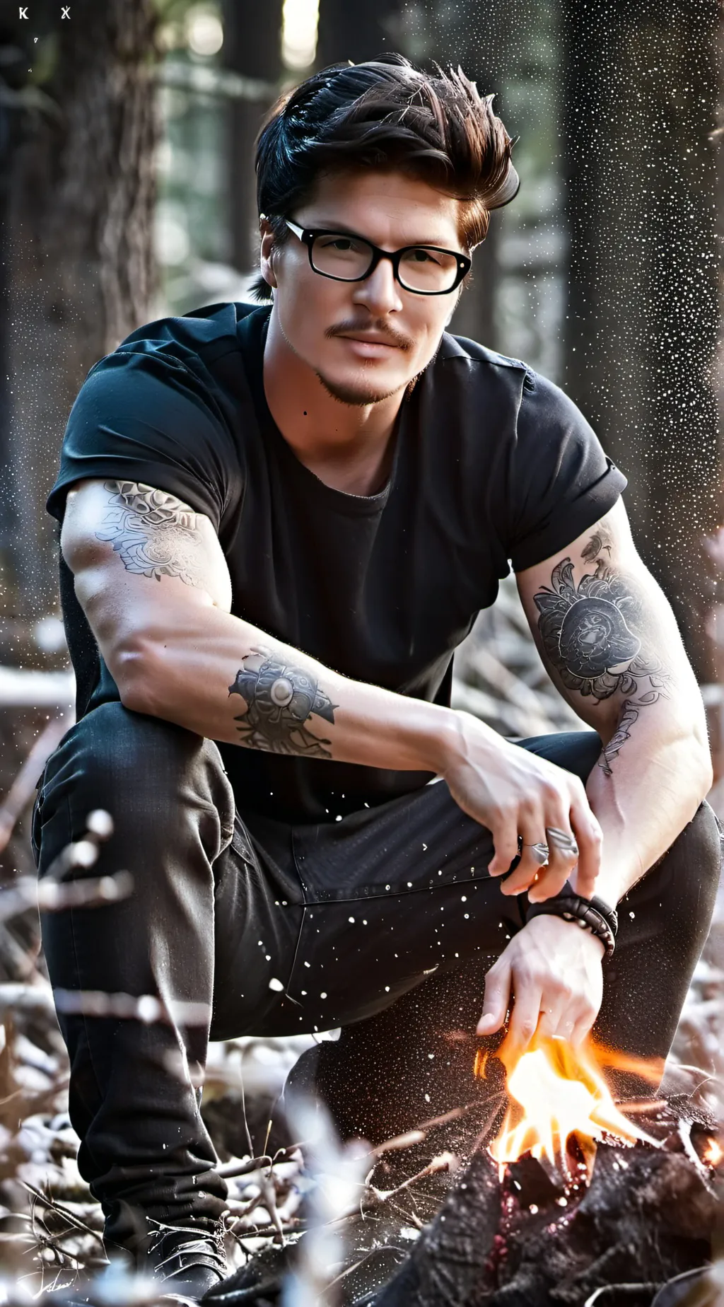 ai character: Zak bagans background