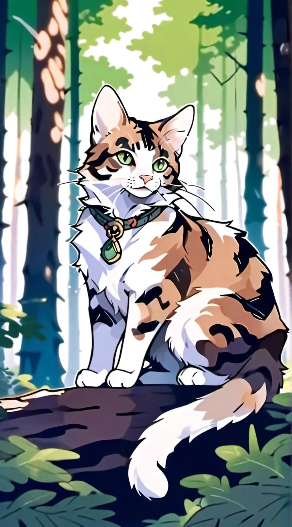 ai character: Spottedear background
