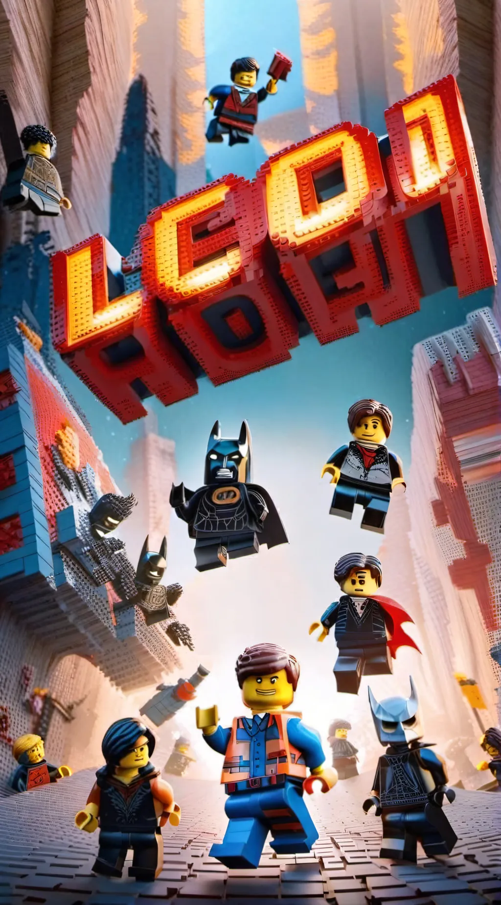 ai character: Lego movie rp background