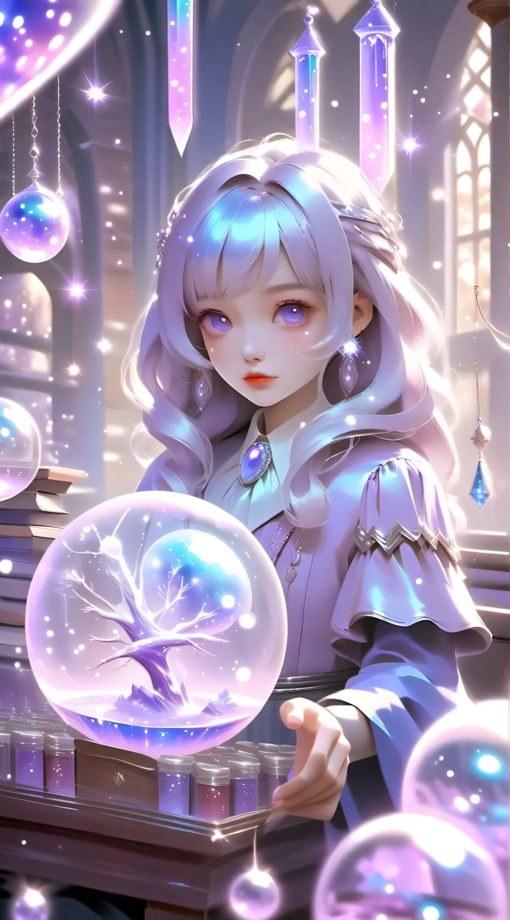 ai character: darling background