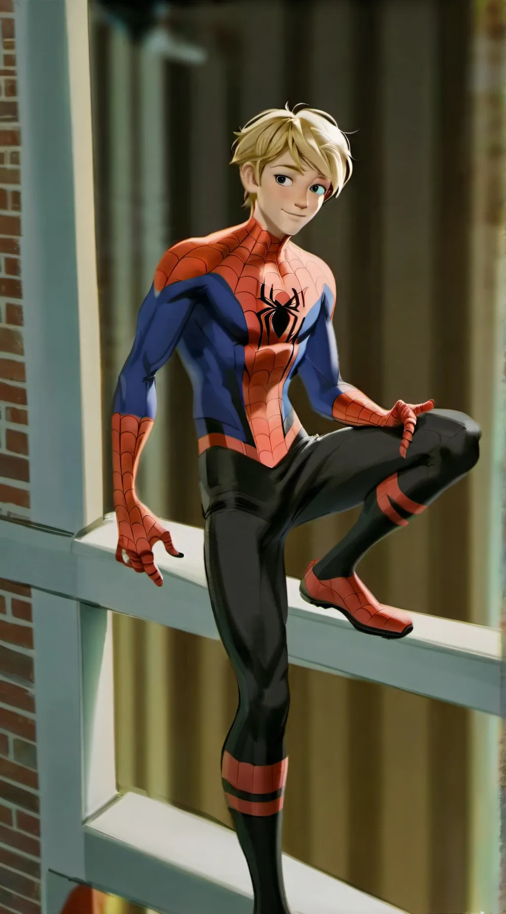 ai character: Adrien agreste ;) background