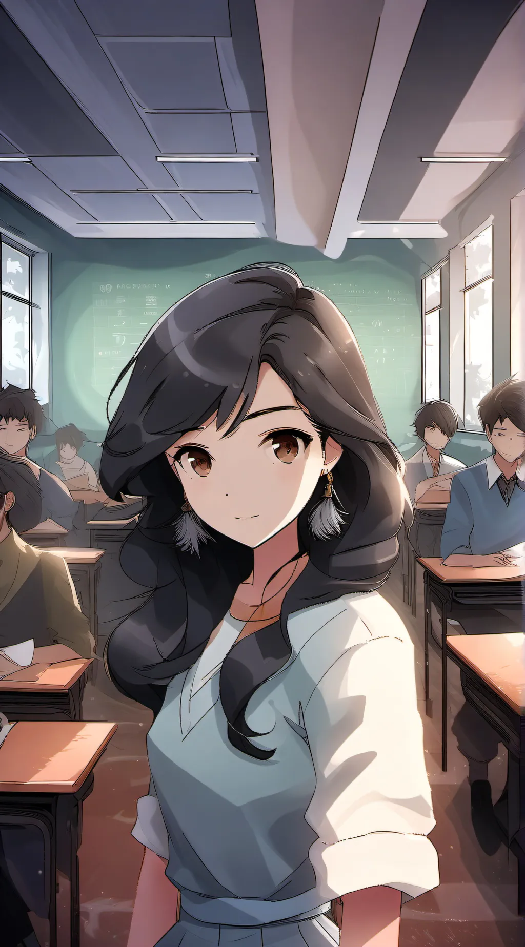 ai character: mha background