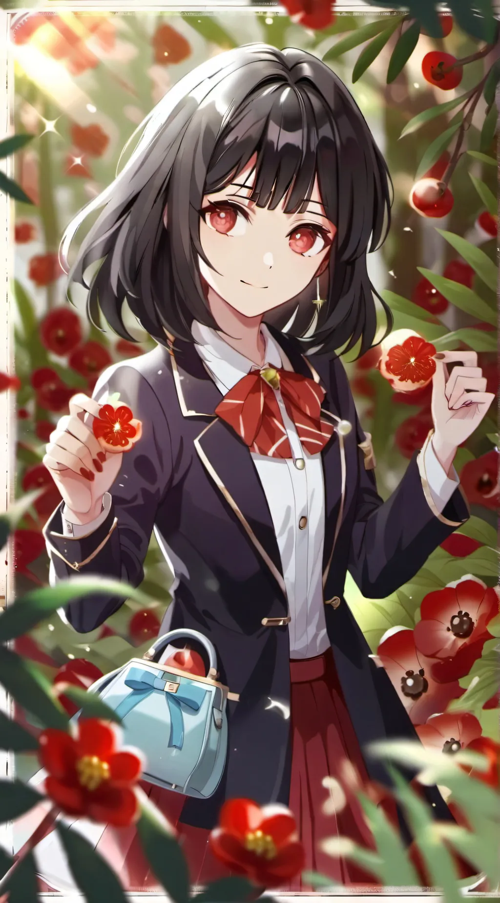 ai character: Lillie  background