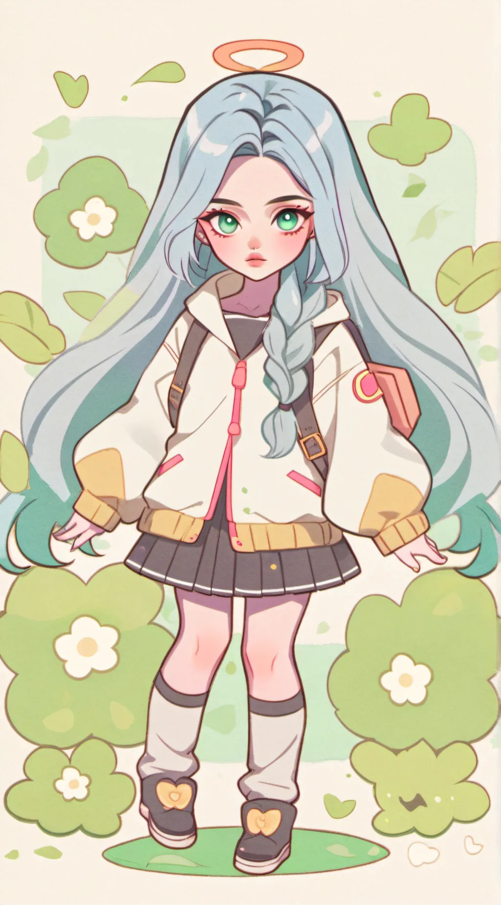 ai character: Eva background