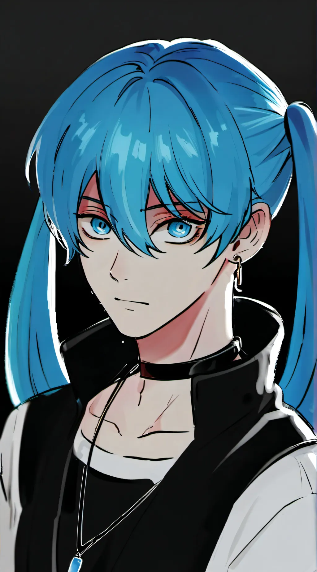 ai character: sally face  background