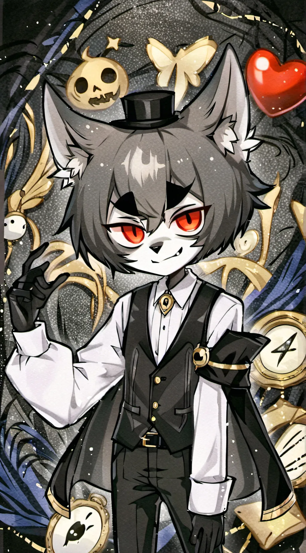ai character: Huskerdust background