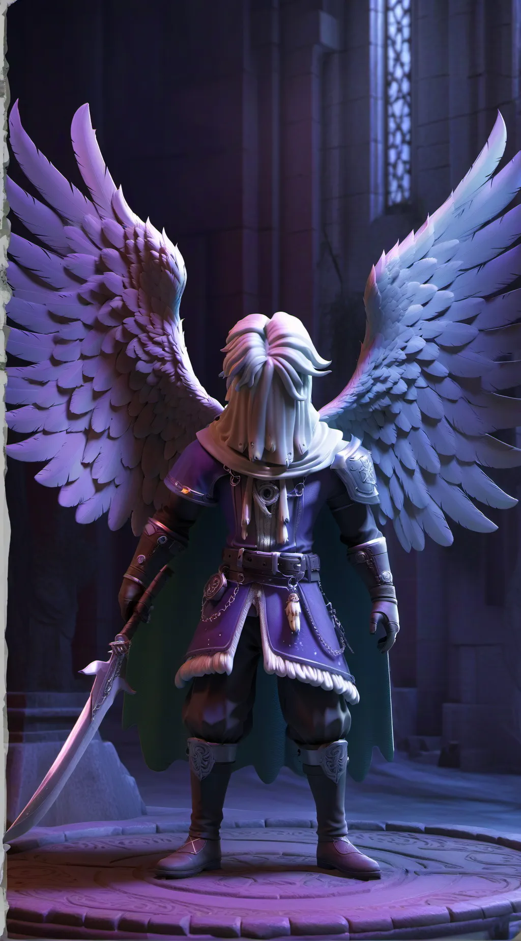 ai character: barney background