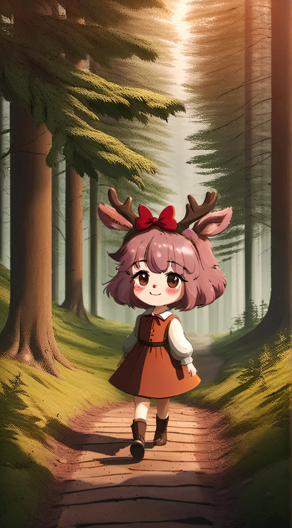 ai character: Lilly background