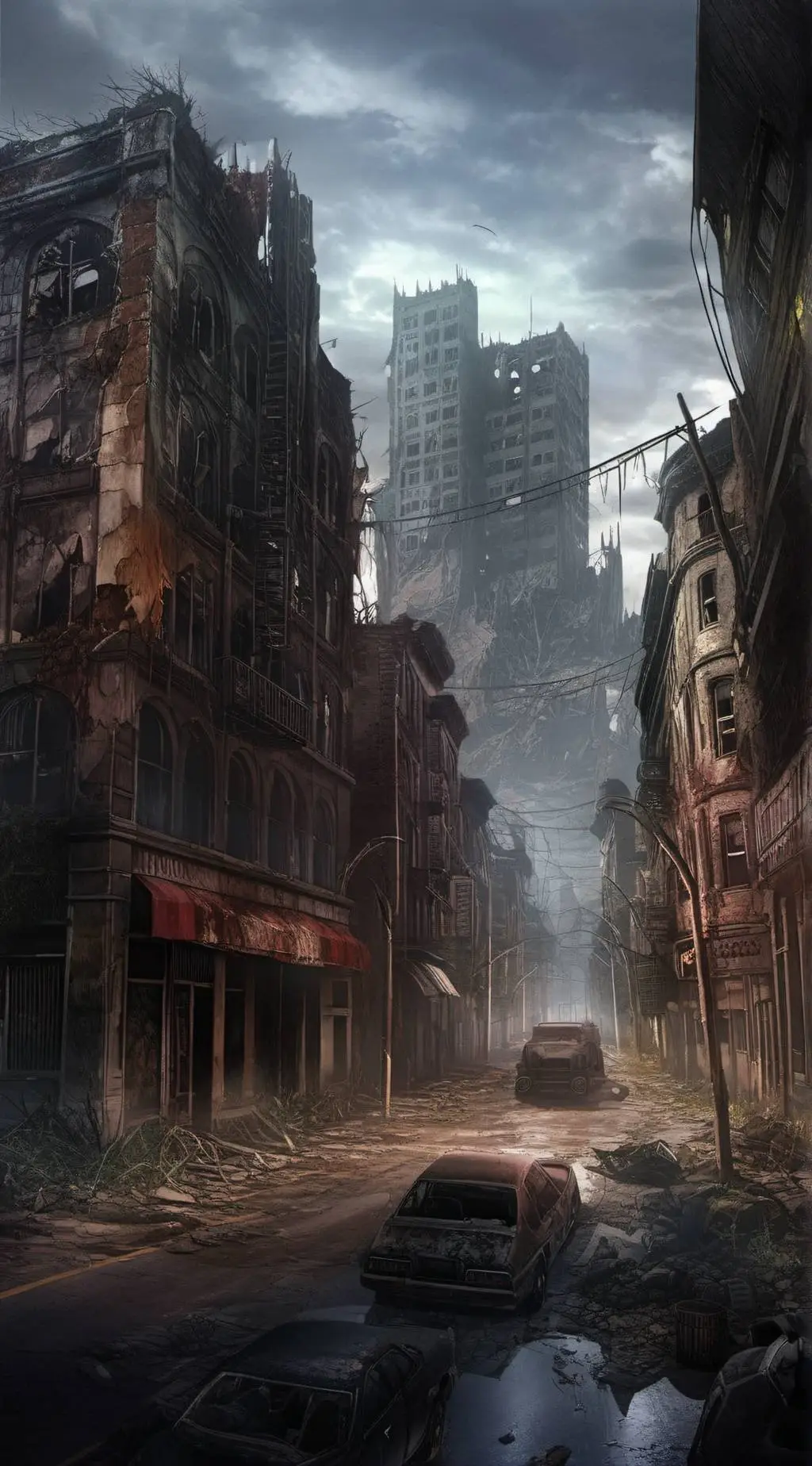 ai character: Zombie Apocalypse background