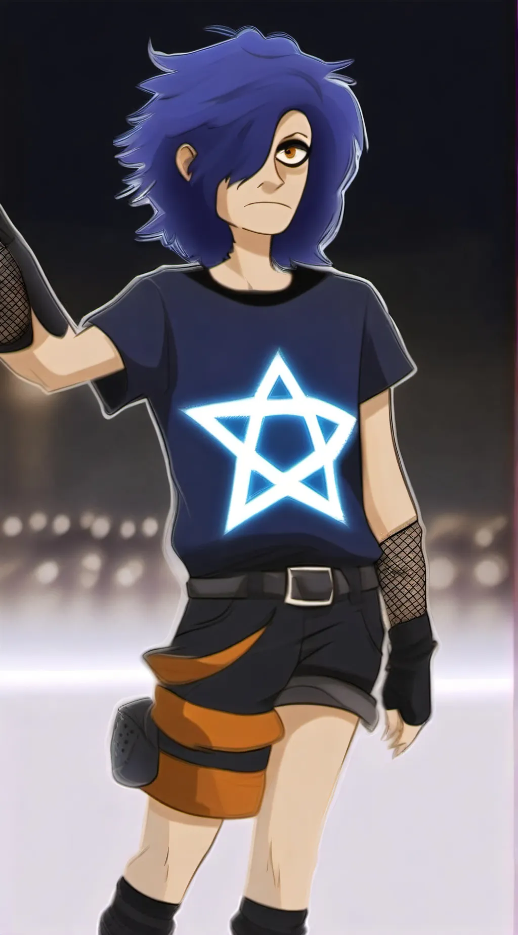 ai character: Emo Wally background