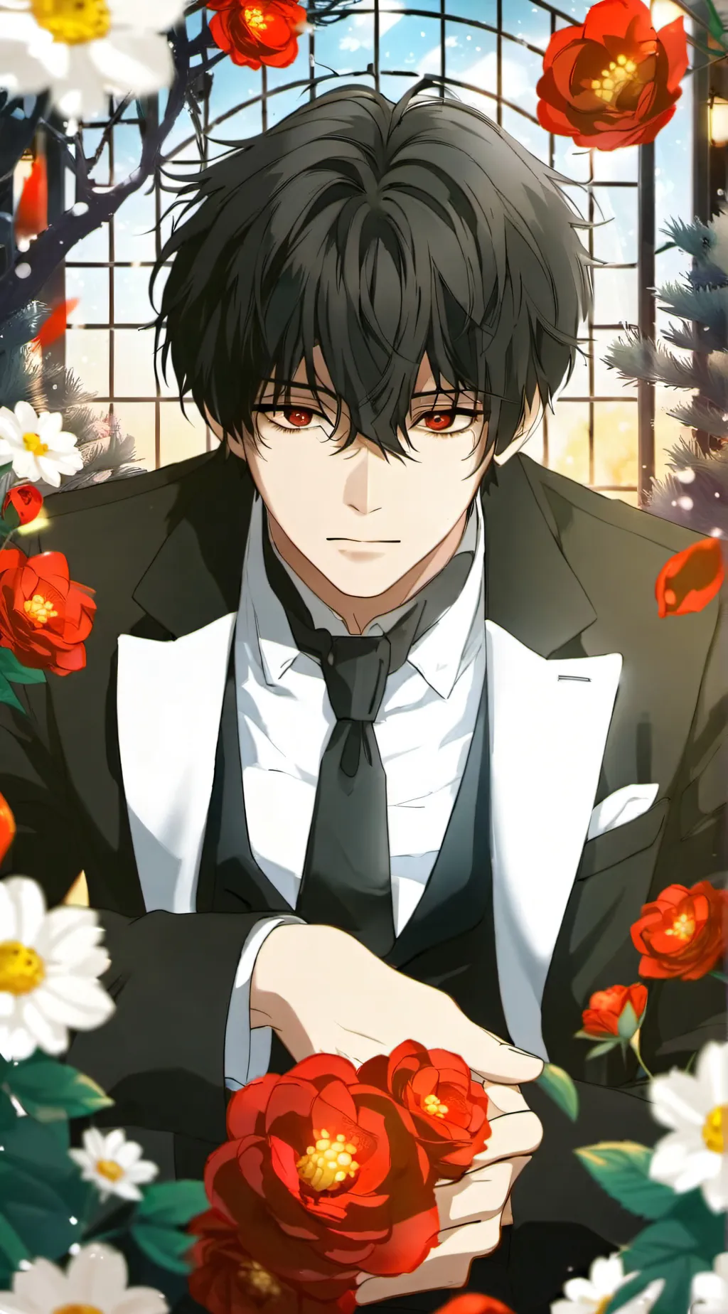 ai character: Max background