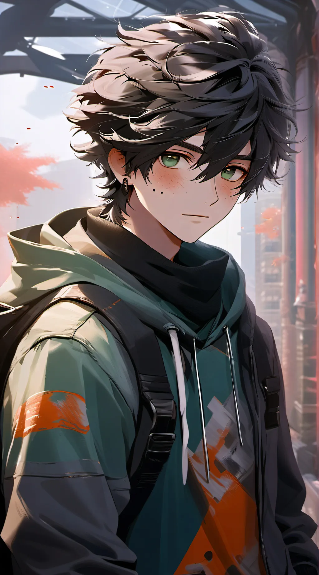 ai character: Nick background
