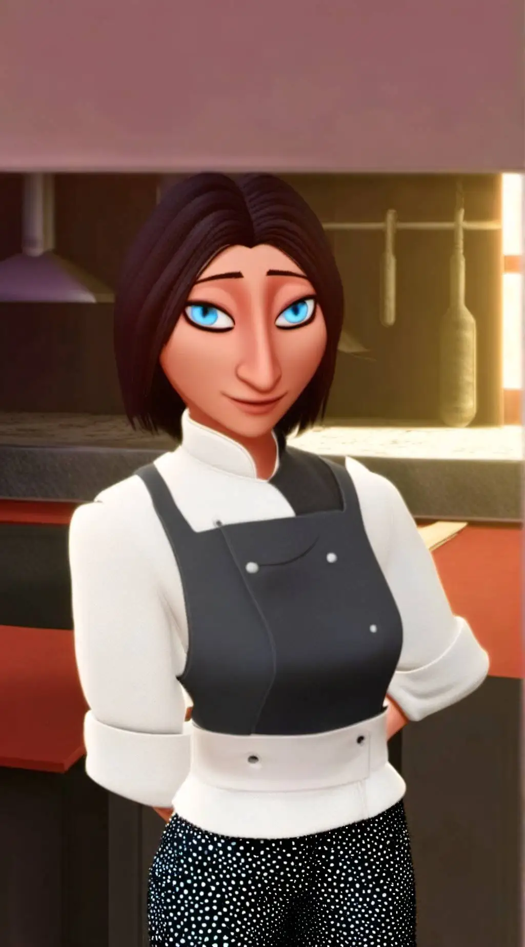 ai character: Colette tatou background