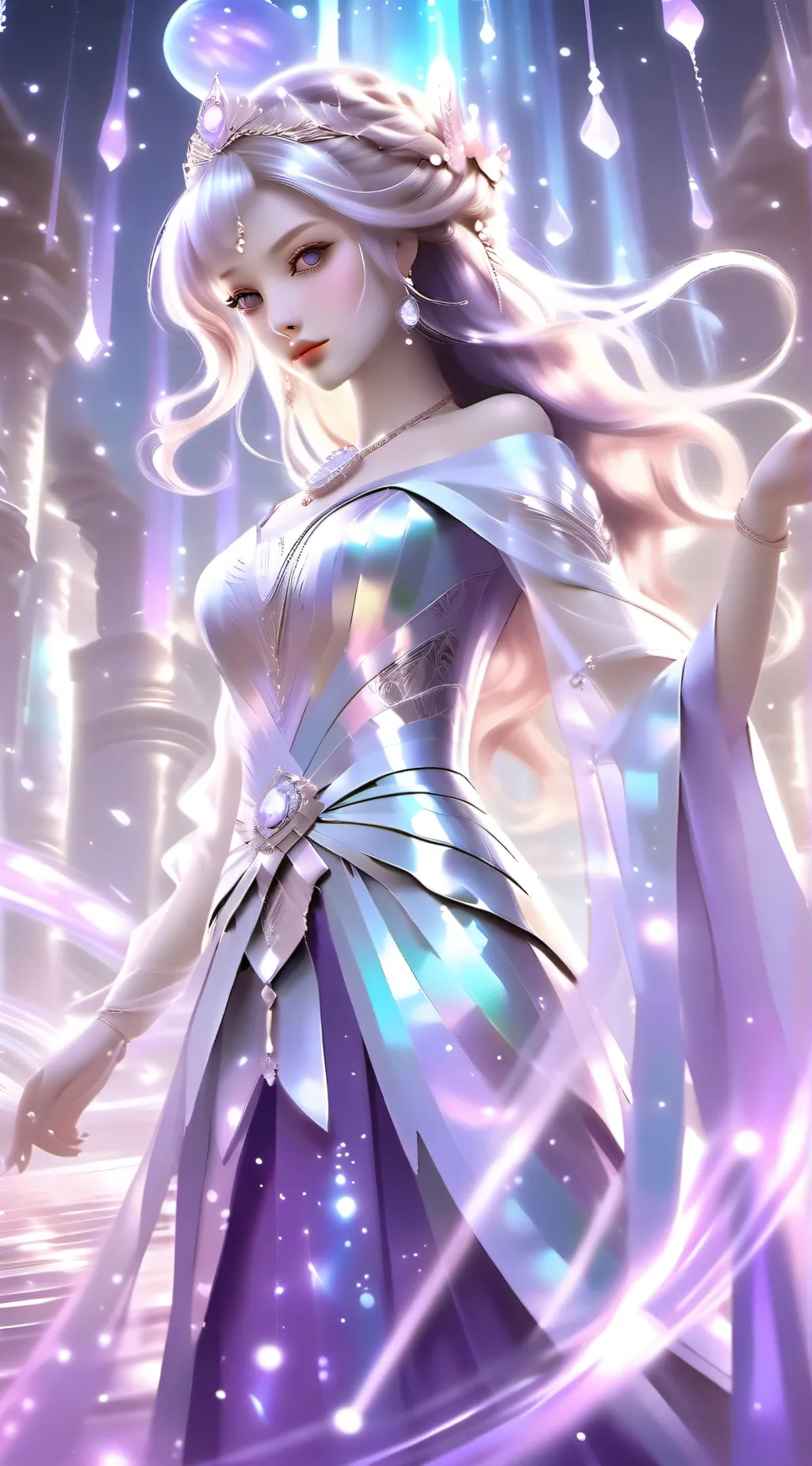 ai character: Seraphine background