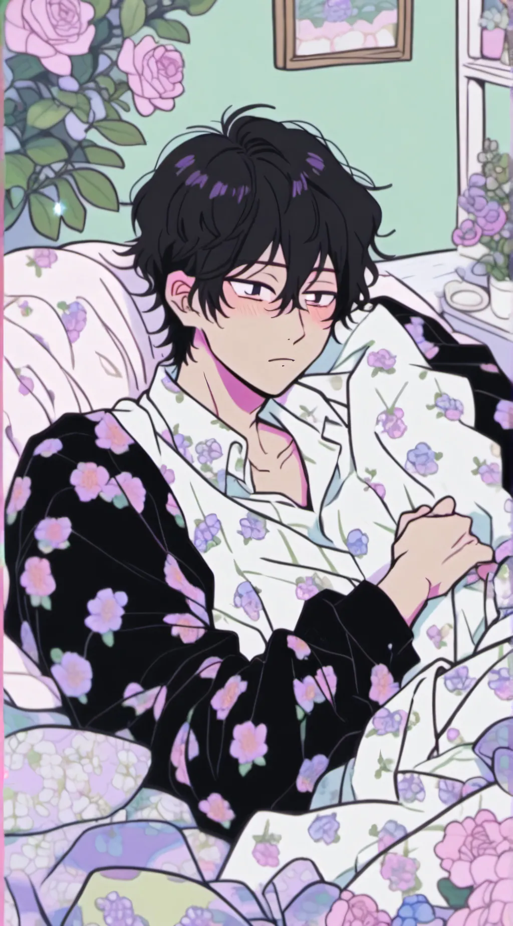 ai character: 🔊Hizashi Yamada 🔊 background