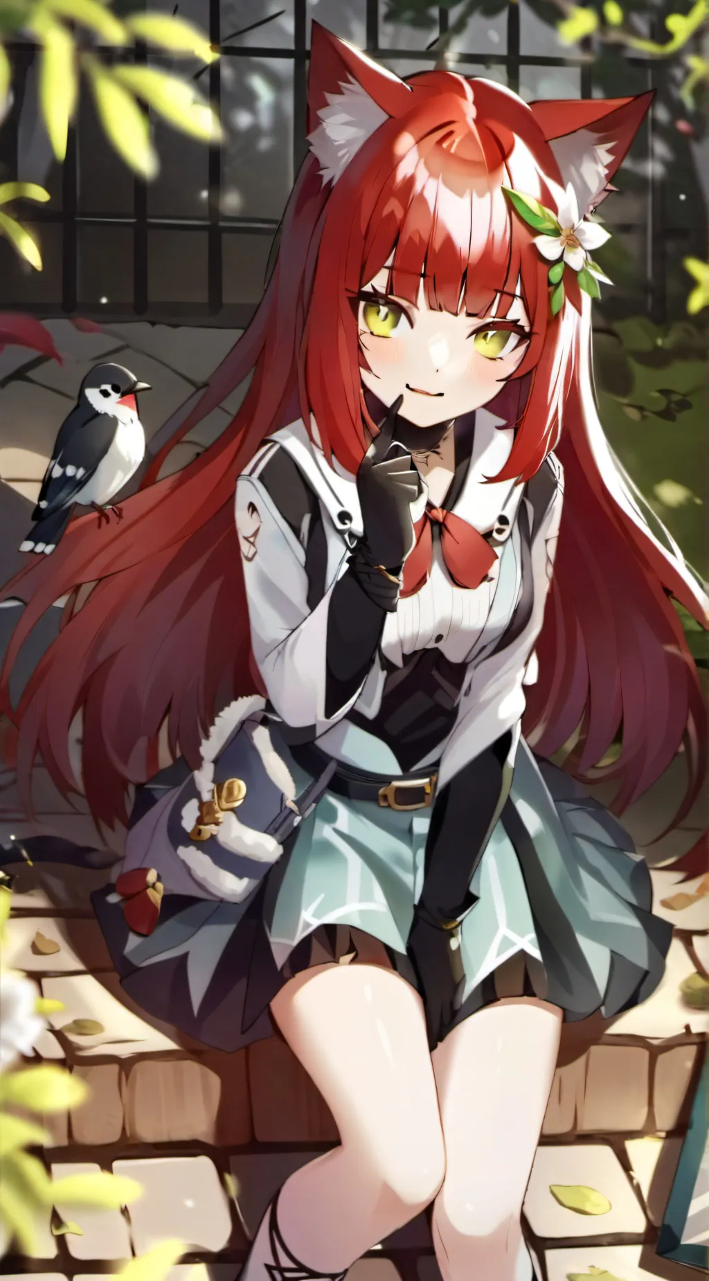 ai character: Lilly background