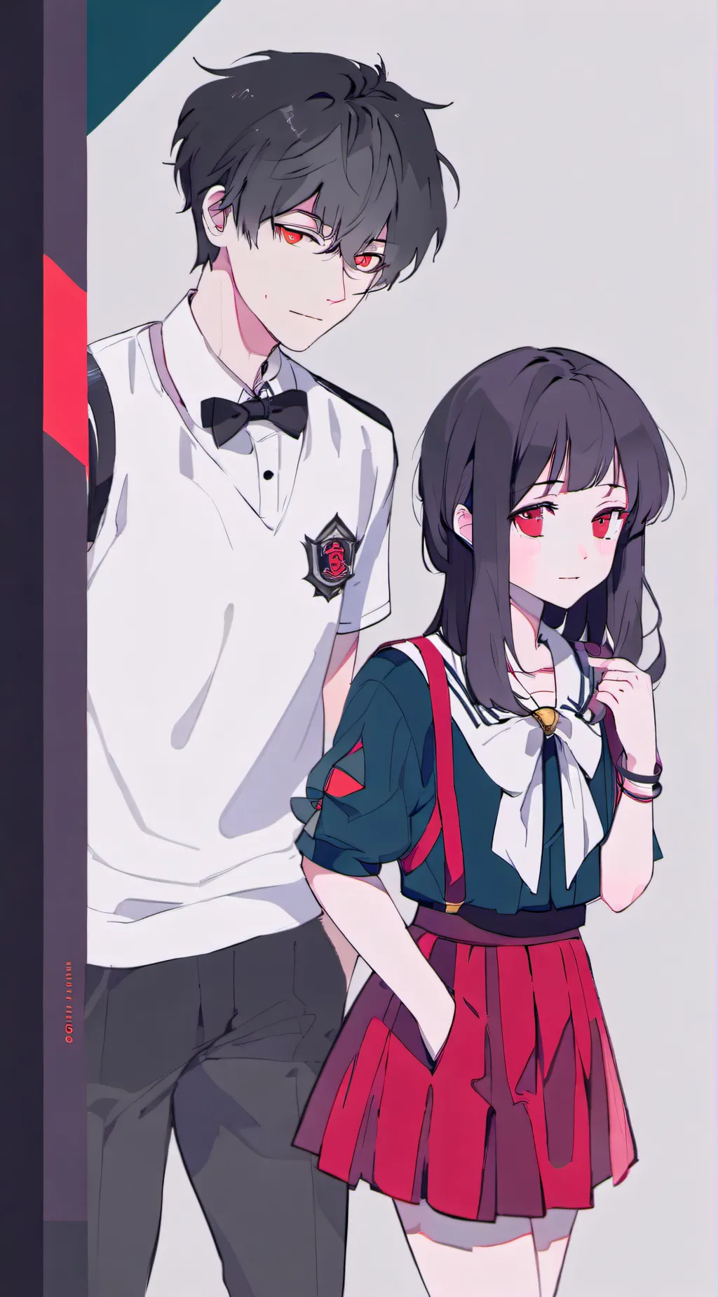 ai character: alex and maddie background