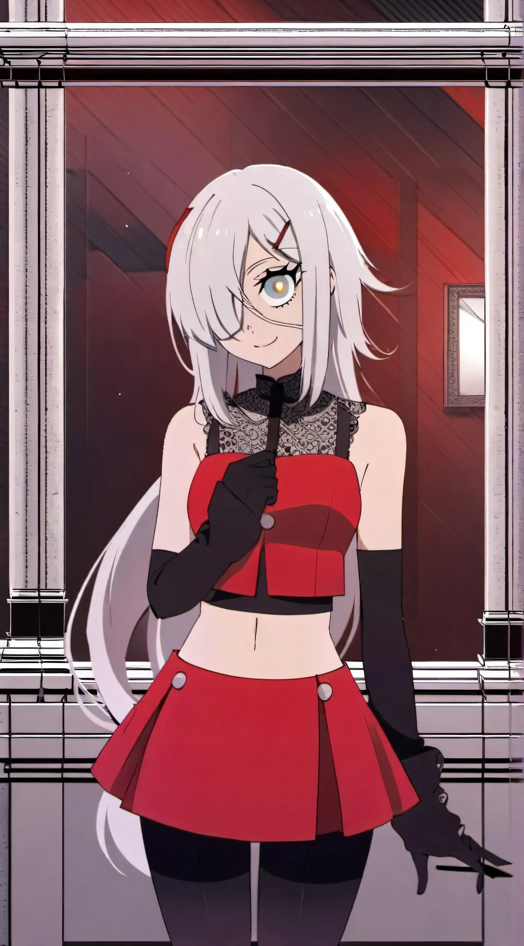 ai character: Vaggie background