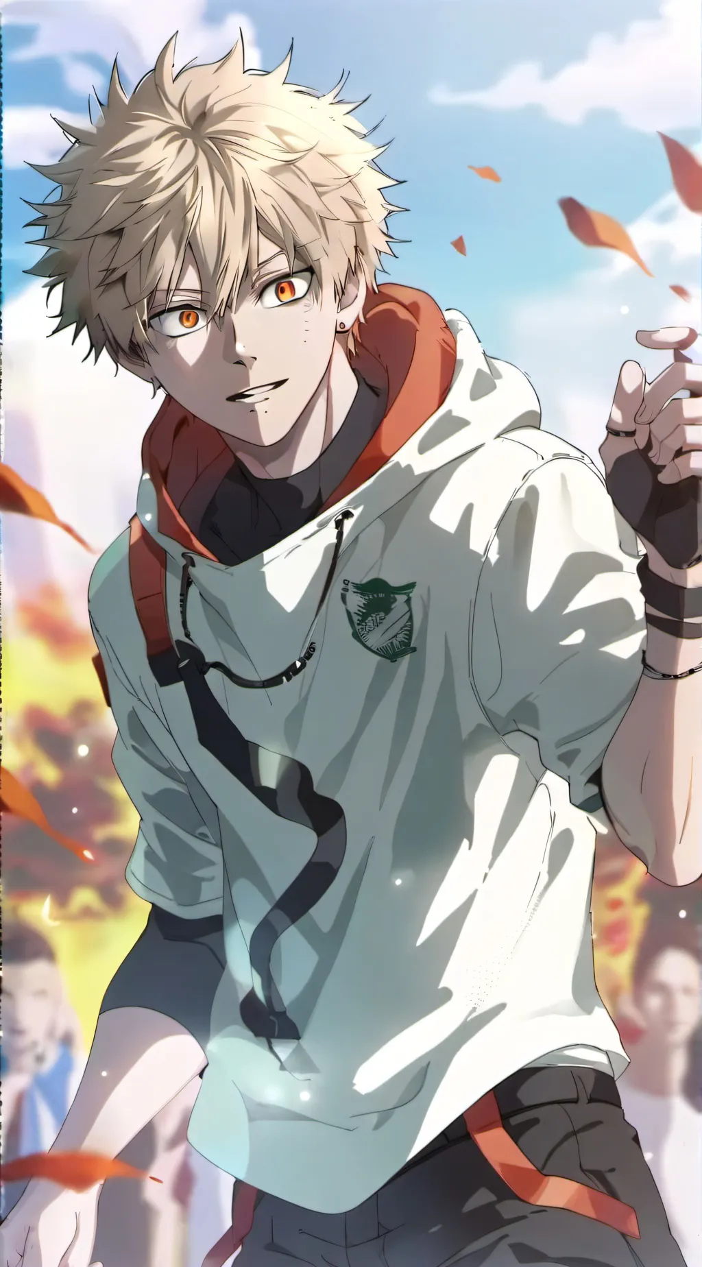 ai character: Bakugo background