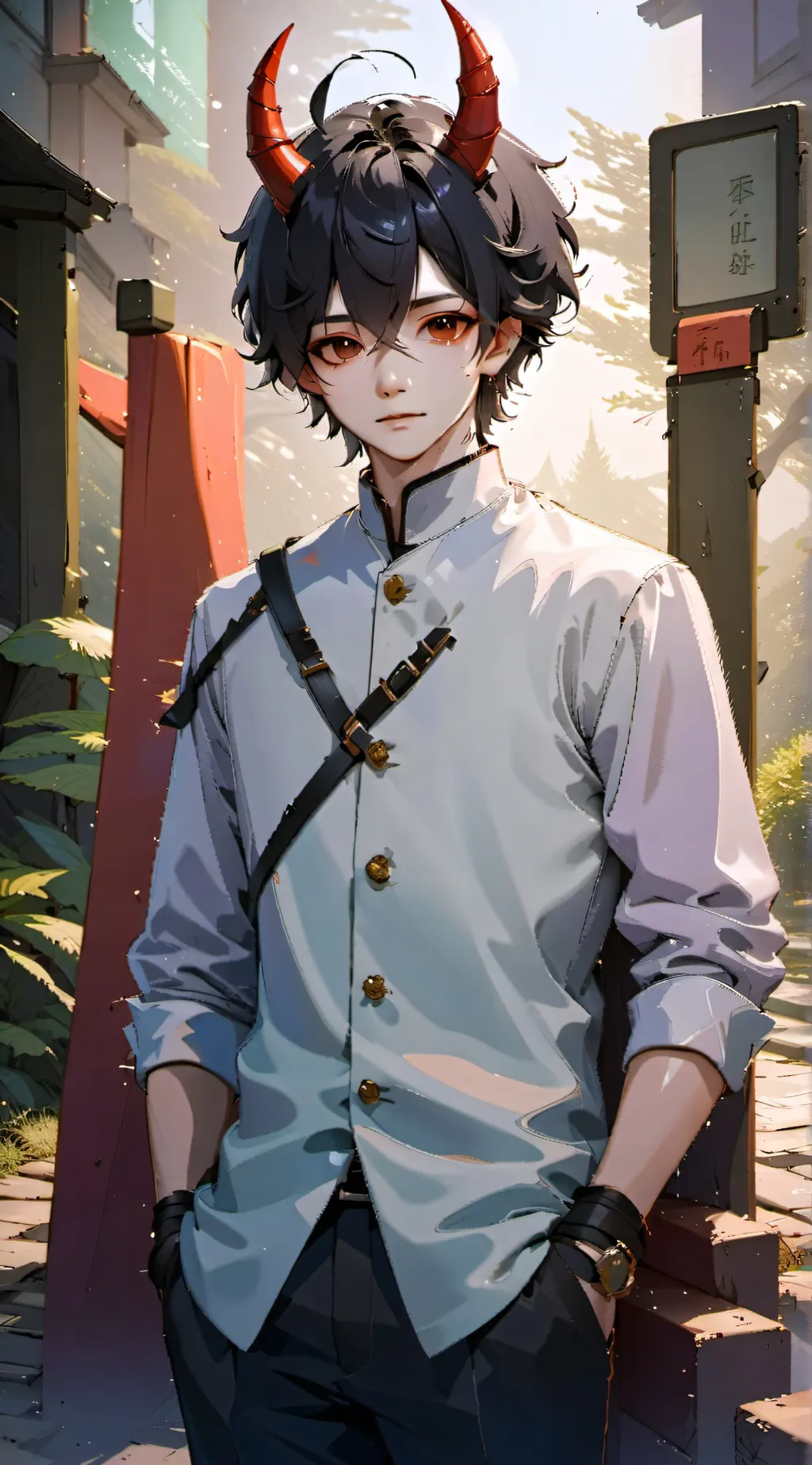 ai character: kai  background