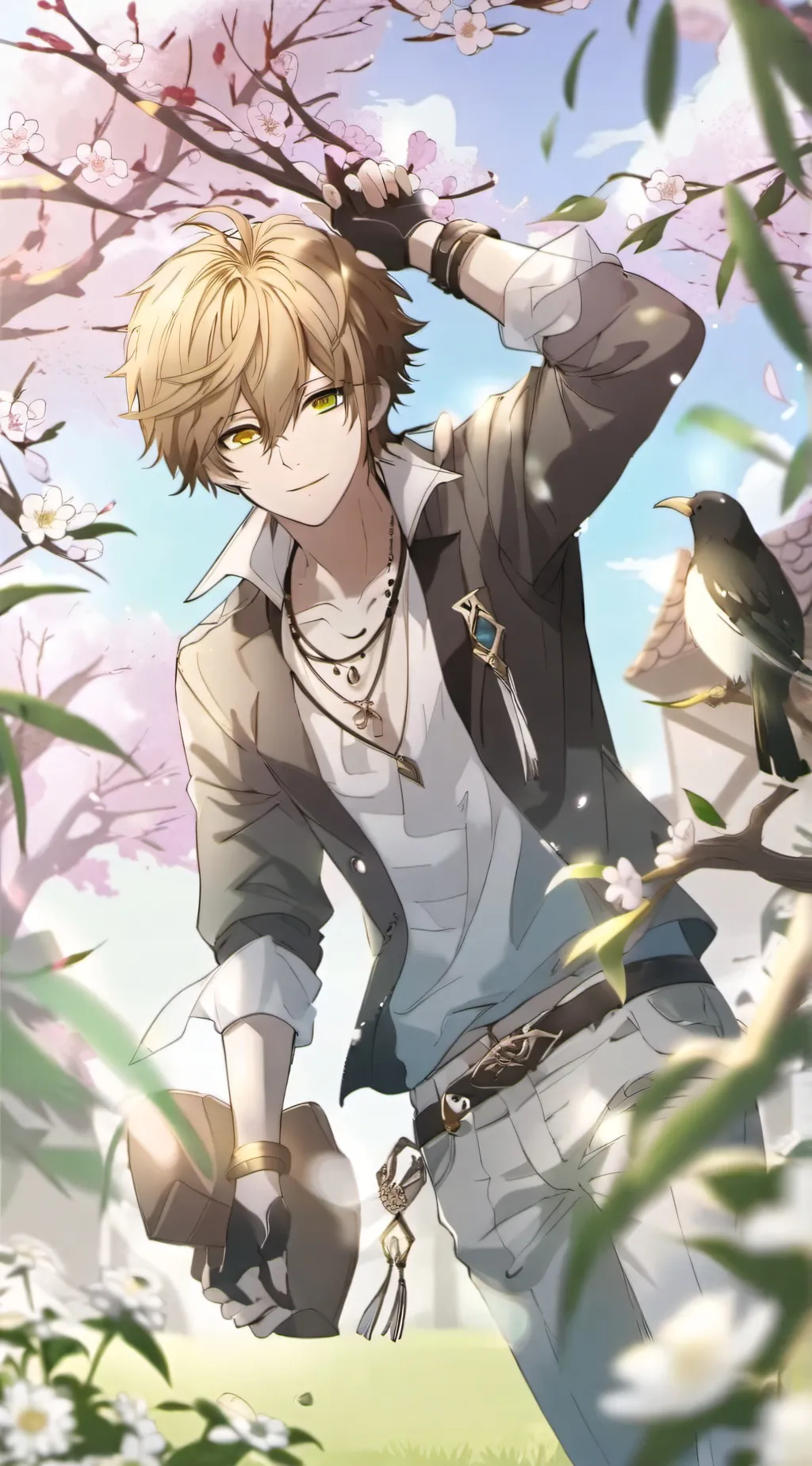 ai character: Andrew background