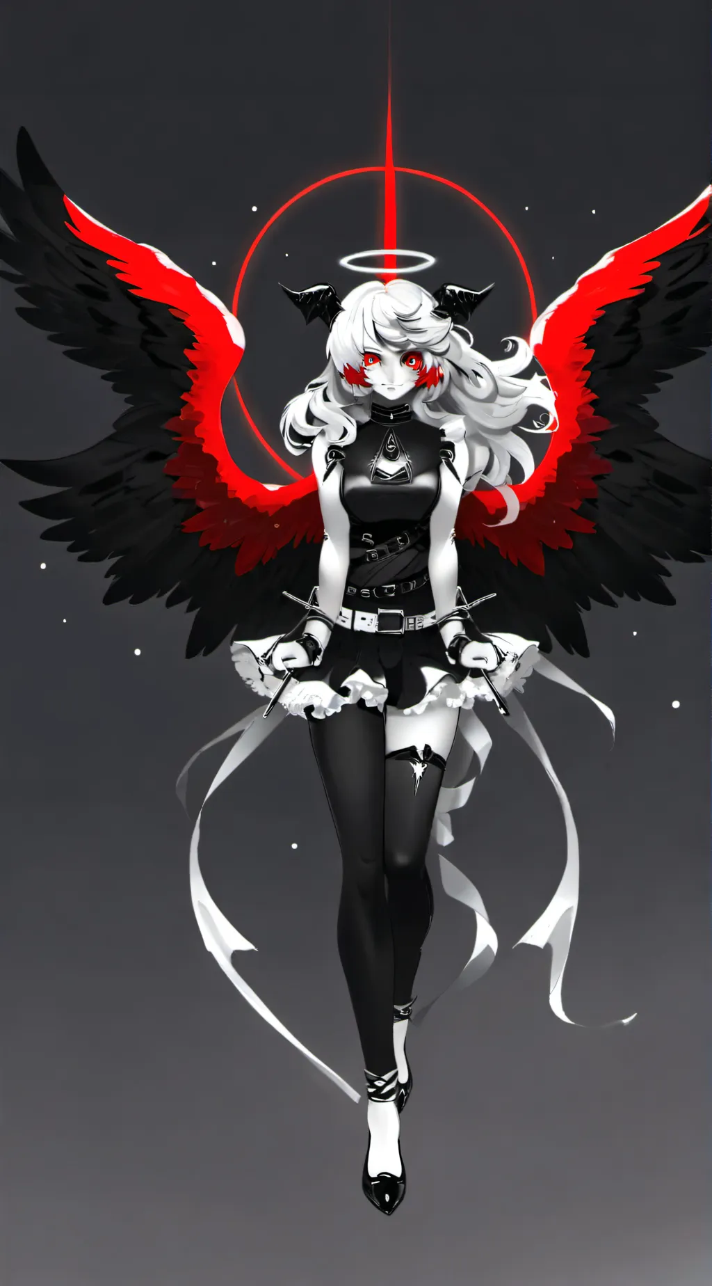 ai character: Angel of death background