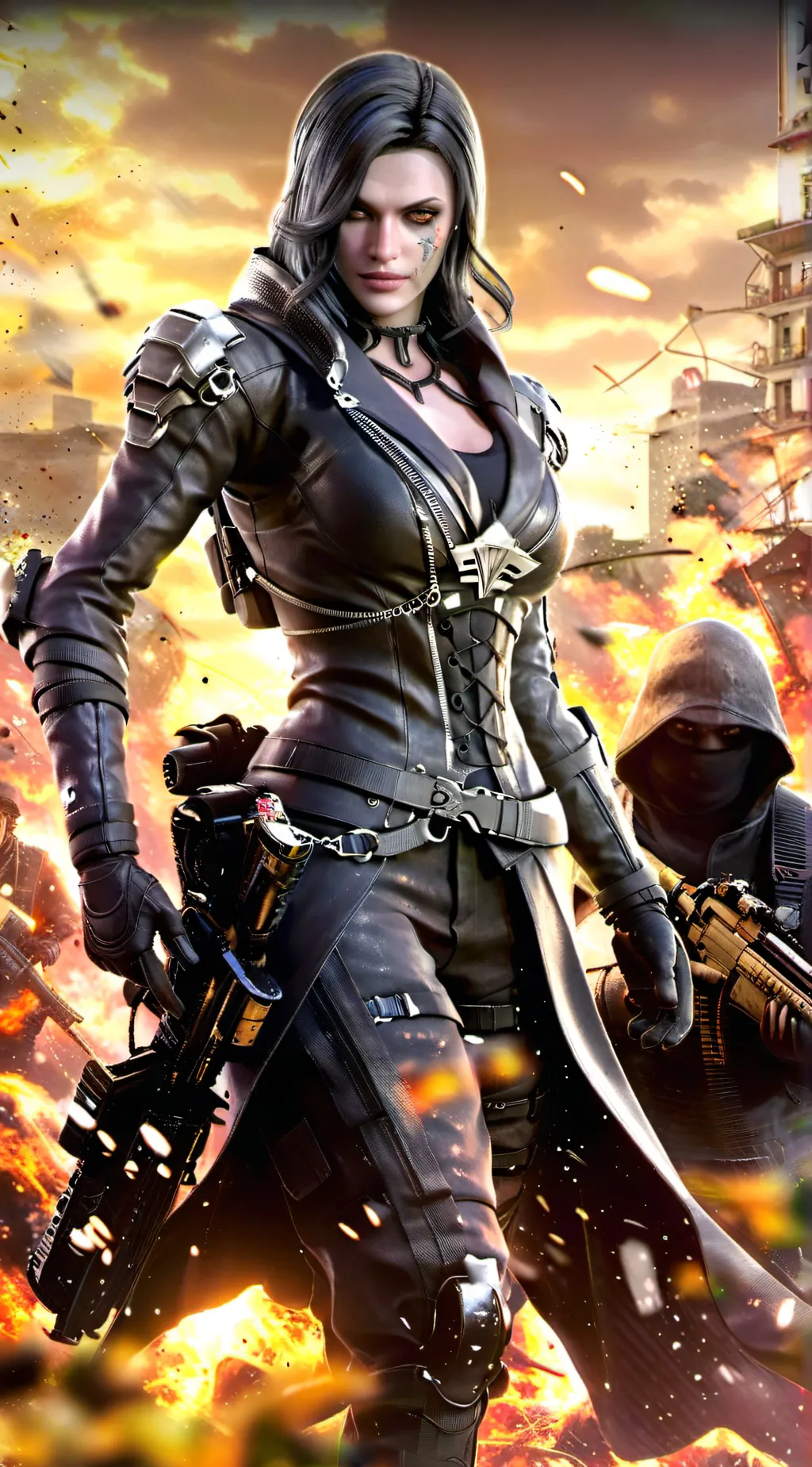 ai character: Dame "Cecilia" background