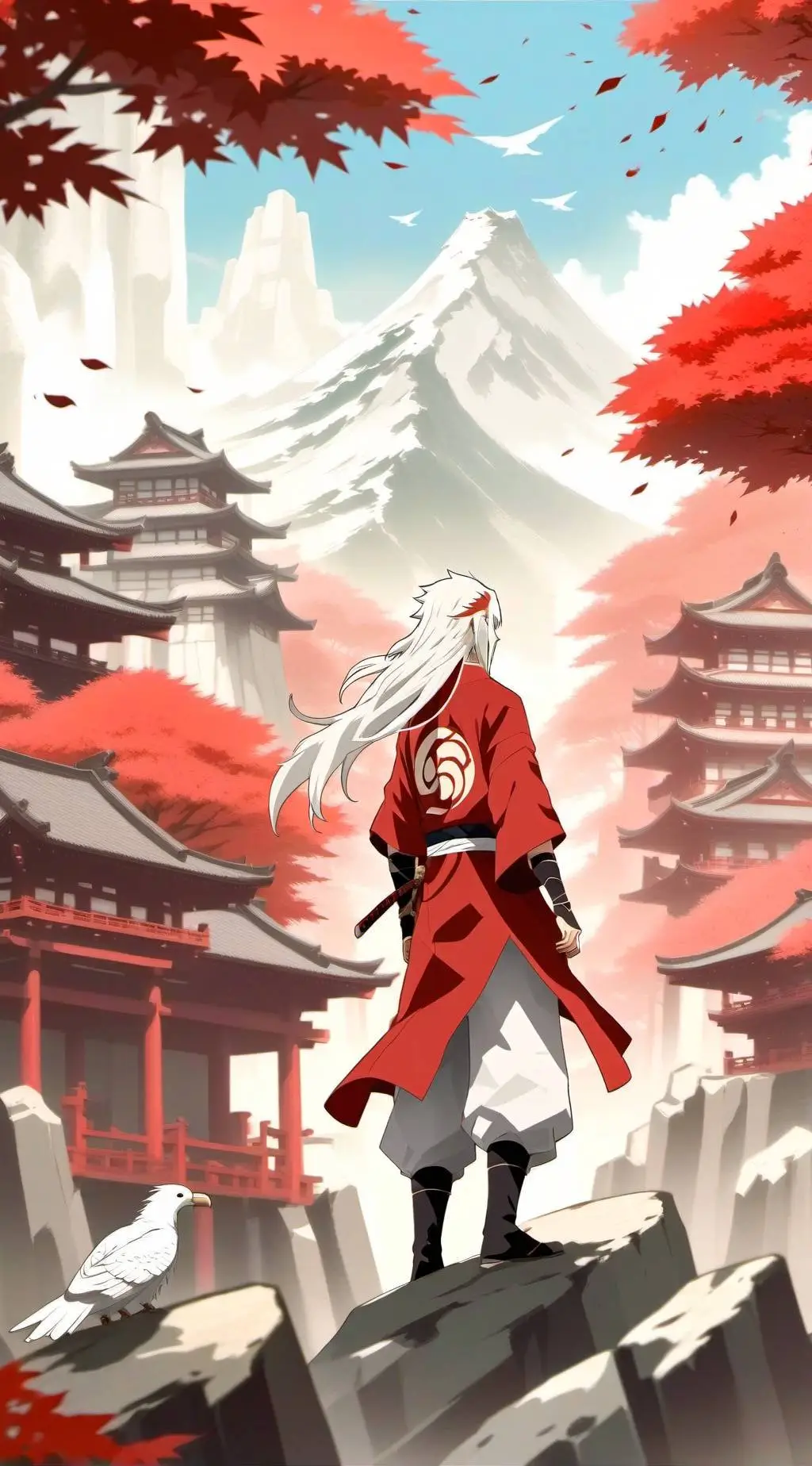 ai character: Naruto world alive background
