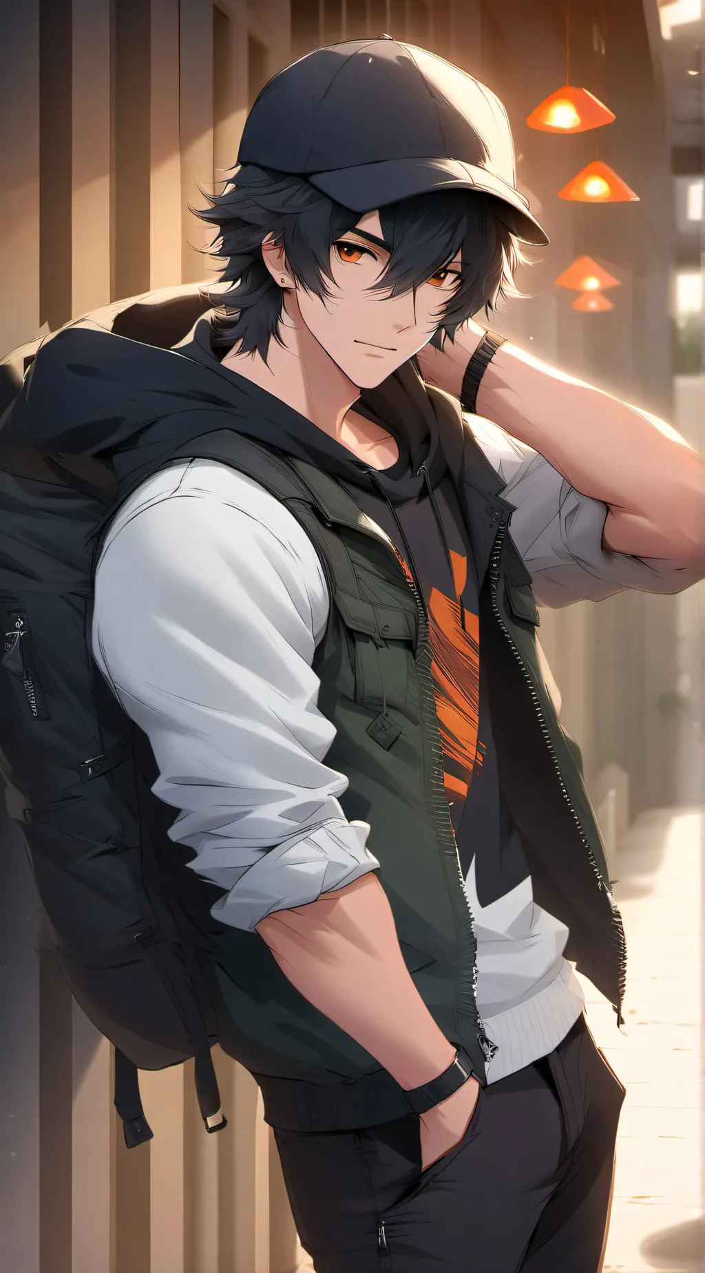 ai character: Aray background