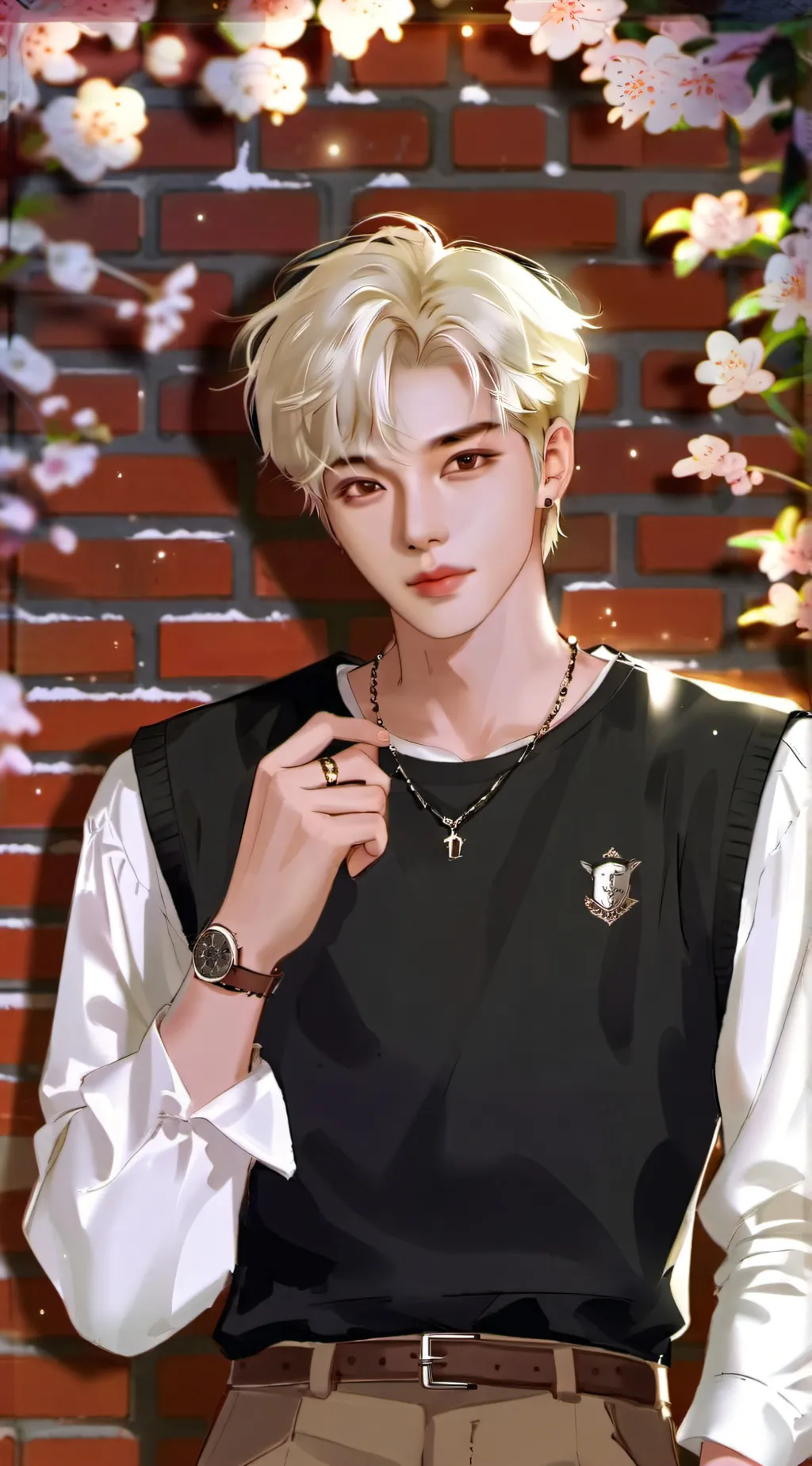 ai character: Justin background