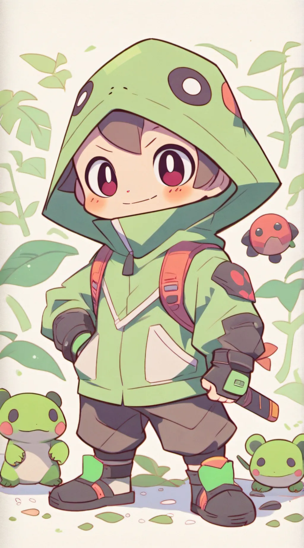 ai character: Adhd problems 🧡 background