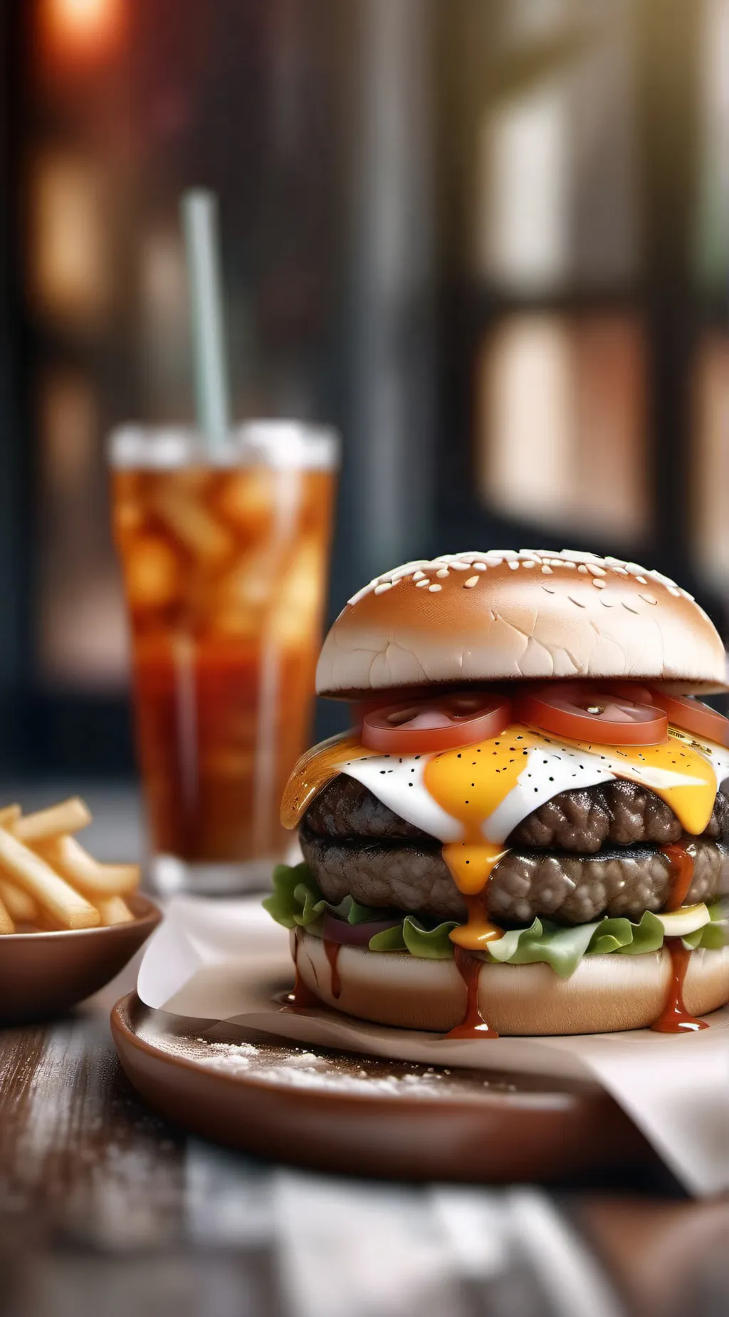 Talkie AI - Chat with hamburger 