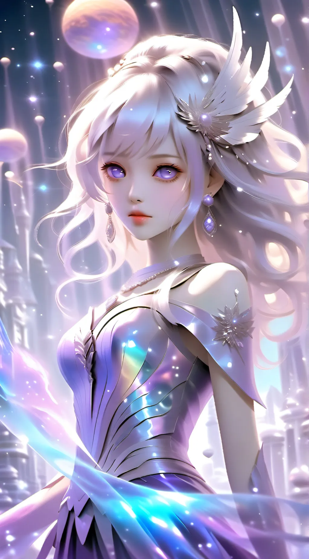 ai character: Debute background