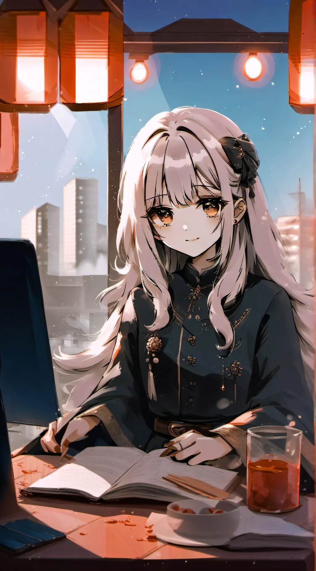 ai character: cristal jane bsoco background
