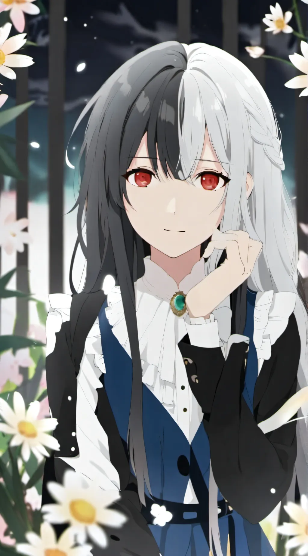 ai character: He background