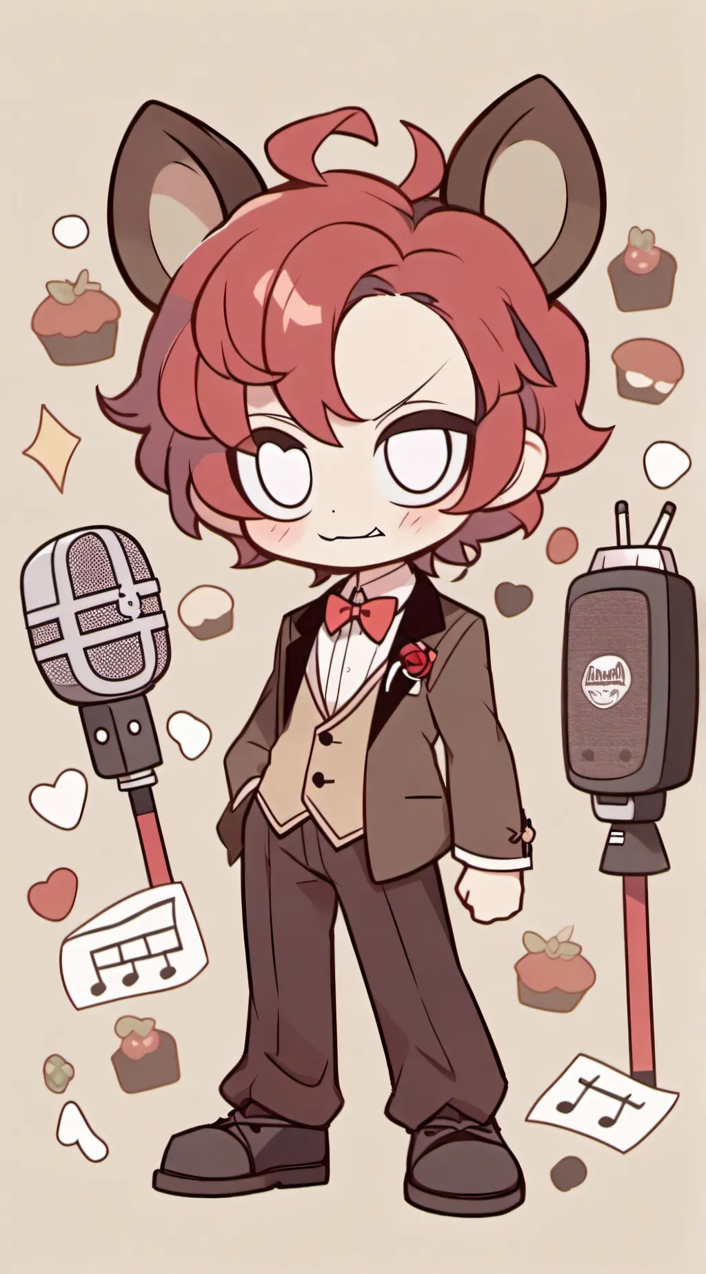 ai character: Alastor  background