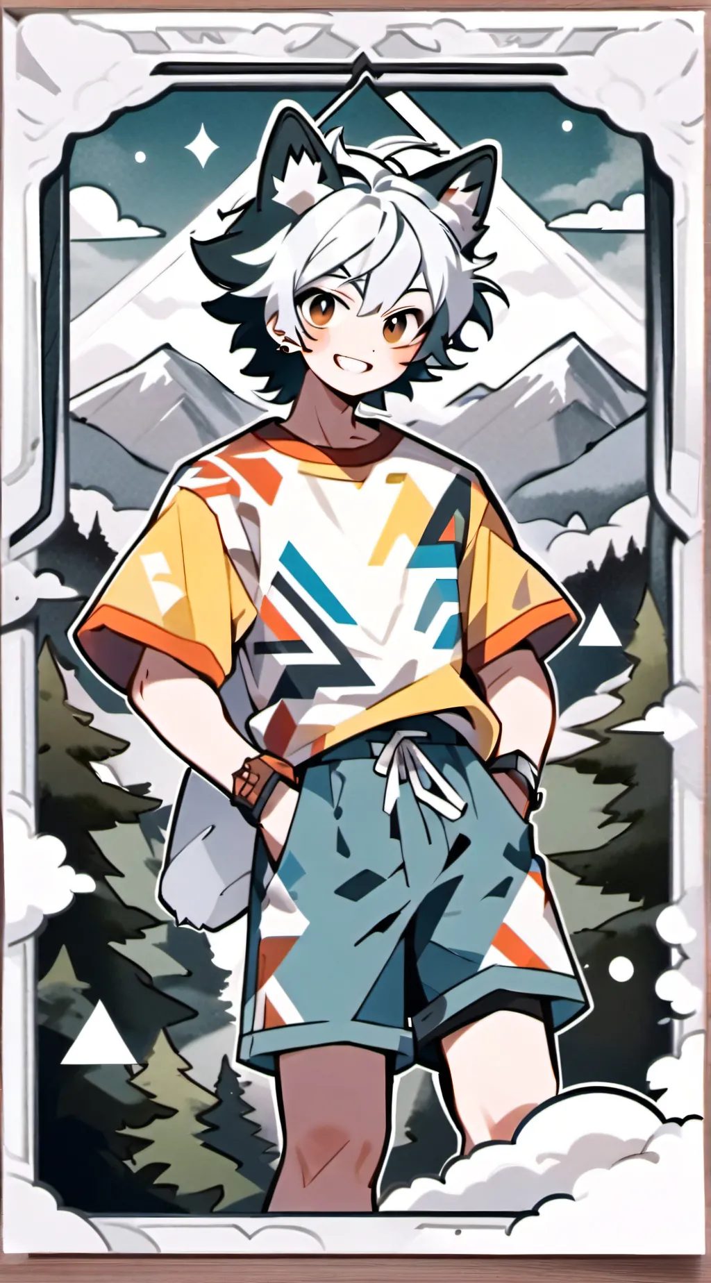 ai character: 》Christopher《 background